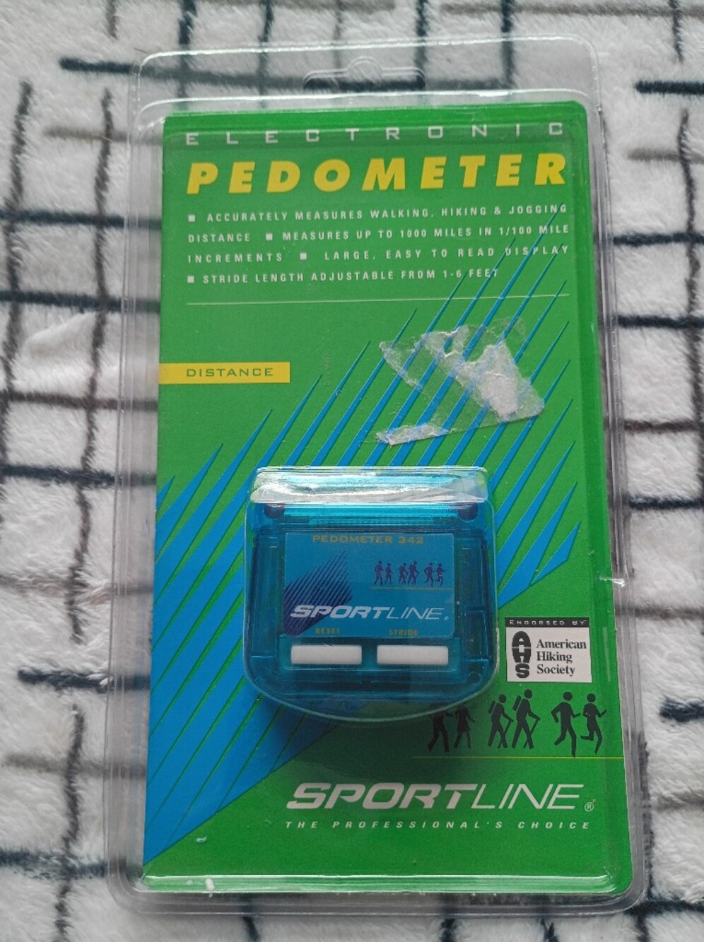 Electronic Sportline Distance Pedometer NEW SEALED